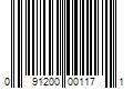 Barcode Image for UPC code 091200001171