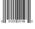 Barcode Image for UPC code 091200001980