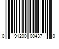 Barcode Image for UPC code 091200004370