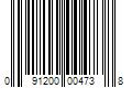 Barcode Image for UPC code 091200004738