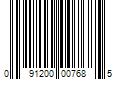 Barcode Image for UPC code 091200007685