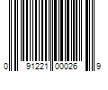 Barcode Image for UPC code 091221000269