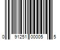 Barcode Image for UPC code 091251000055