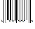 Barcode Image for UPC code 091312000055