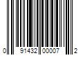 Barcode Image for UPC code 091432000072