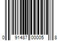 Barcode Image for UPC code 091487000058