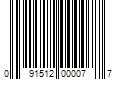 Barcode Image for UPC code 091512000077