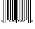 Barcode Image for UPC code 091538998006