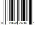 Barcode Image for UPC code 091600000484