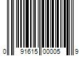 Barcode Image for UPC code 091615000059