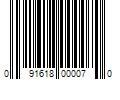 Barcode Image for UPC code 091618000070