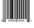 Barcode Image for UPC code 091630000041