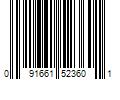 Barcode Image for UPC code 091661523601