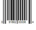 Barcode Image for UPC code 091662000064