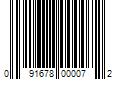 Barcode Image for UPC code 091678000072