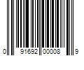 Barcode Image for UPC code 091692000089