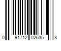 Barcode Image for UPC code 091712026358