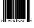 Barcode Image for UPC code 091765000060