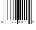 Barcode Image for UPC code 091777000072