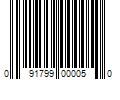 Barcode Image for UPC code 091799000050