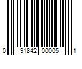 Barcode Image for UPC code 091842000051