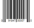 Barcode Image for UPC code 091847000070