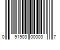 Barcode Image for UPC code 091903000037