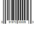 Barcode Image for UPC code 091970000053