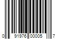 Barcode Image for UPC code 091976000057