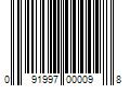 Barcode Image for UPC code 091997000098