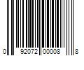 Barcode Image for UPC code 092072000088