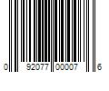 Barcode Image for UPC code 092077000076