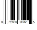 Barcode Image for UPC code 092080000025