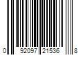 Barcode Image for UPC code 092097215368