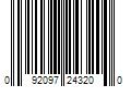 Barcode Image for UPC code 092097243200