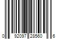 Barcode Image for UPC code 092097285606