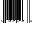 Barcode Image for UPC code 092100003876