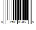 Barcode Image for UPC code 092100004453