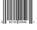 Barcode Image for UPC code 092100005481