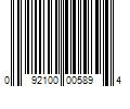 Barcode Image for UPC code 092100005894