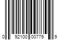 Barcode Image for UPC code 092100007799