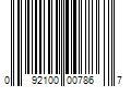 Barcode Image for UPC code 092100007867