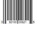 Barcode Image for UPC code 092100008215