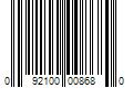 Barcode Image for UPC code 092100008680