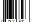 Barcode Image for UPC code 092104760447