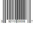 Barcode Image for UPC code 092110000087