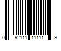 Barcode Image for UPC code 092111111119