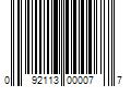 Barcode Image for UPC code 092113000077