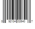 Barcode Image for UPC code 092134026407