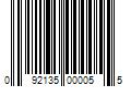 Barcode Image for UPC code 092135000055